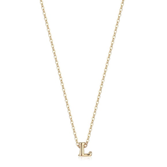 Jewelry - NWT Dainty Gold L Initial Necklace
